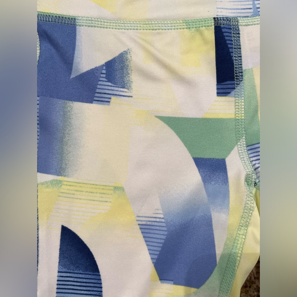 NWT Ideology Girls Geo Print 7/8 Leggings - Picture 5 of 7